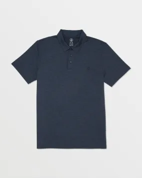 Hazard Pro Polo Short Sleeve Shirt - Navy Heather