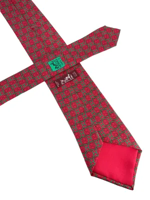 HERMES Silk Classic Men's Silk Neck Tie