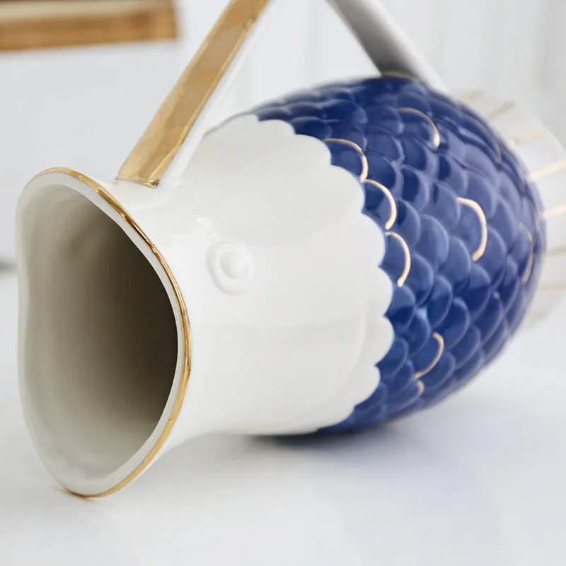 Hilda Hand Painted Ceramic Water Jug