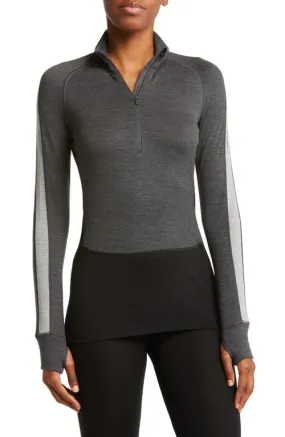 Icebreaker Womens 260 Zoneknit LS Half Zip Top