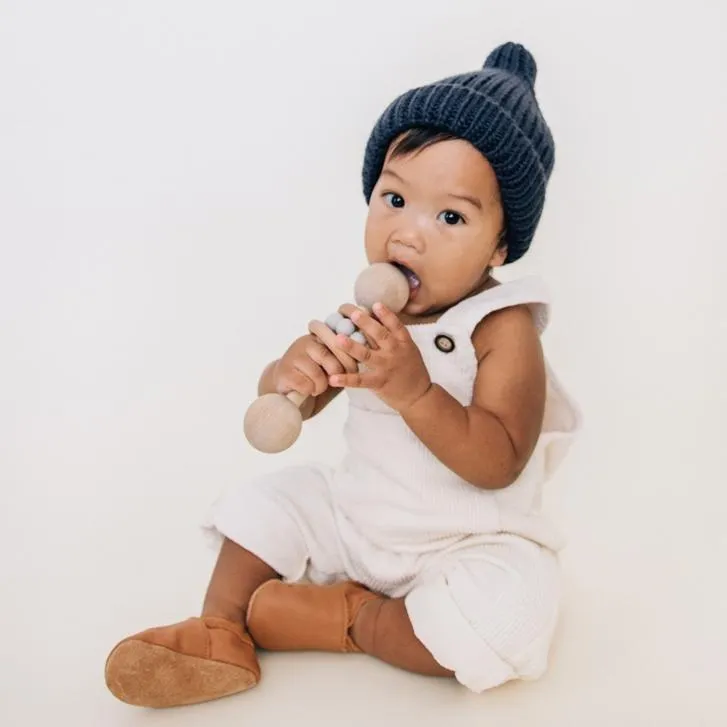 Indigo Peak Knit Beanie Hat for Babies, Toddlers & Kids