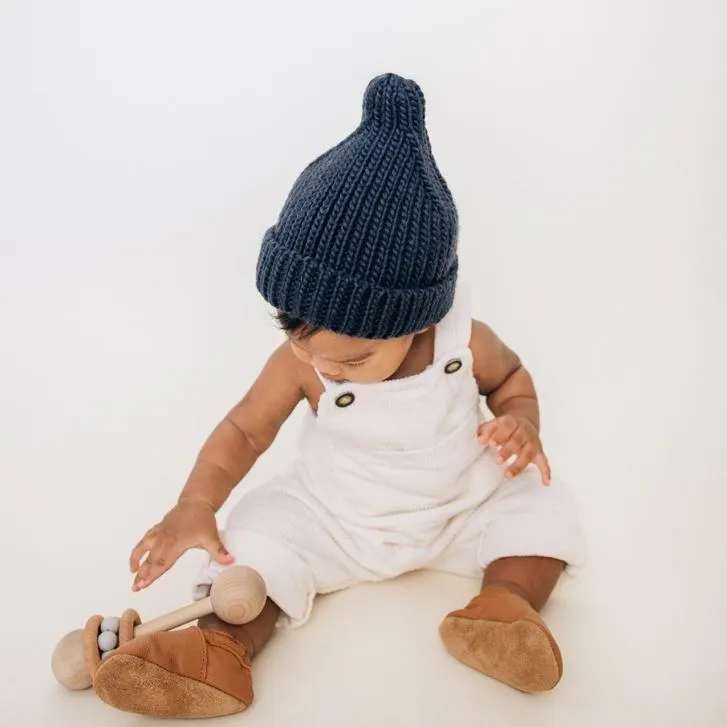 Indigo Peak Knit Beanie Hat for Babies, Toddlers & Kids