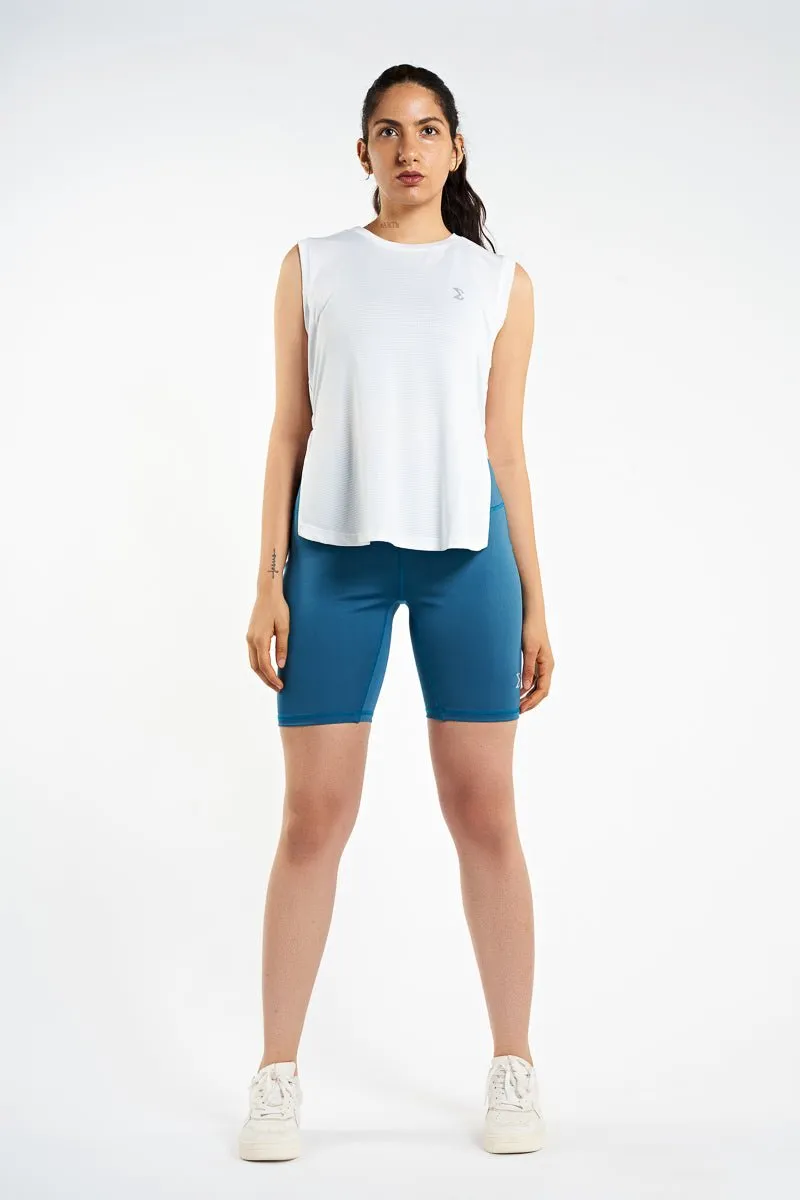 Ink Blue Essential Biker Short