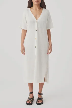 Julia Midi Dress - Cream