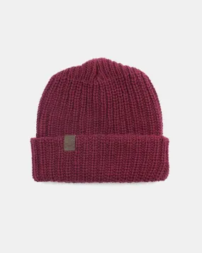 Kiriko Original Knit Cap, Burgundy, 9 ˝