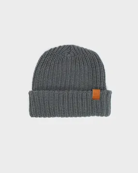 Kiriko Original Knit Cap, Smoke, 9 ˝