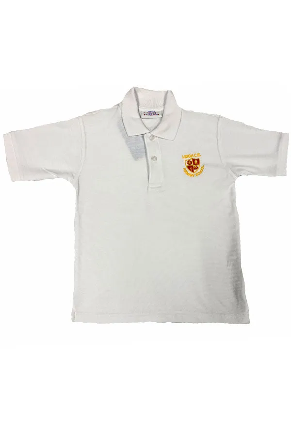 Leigh CE Primary School Polo Top with logo (Reception Yr 1 & 2 only)