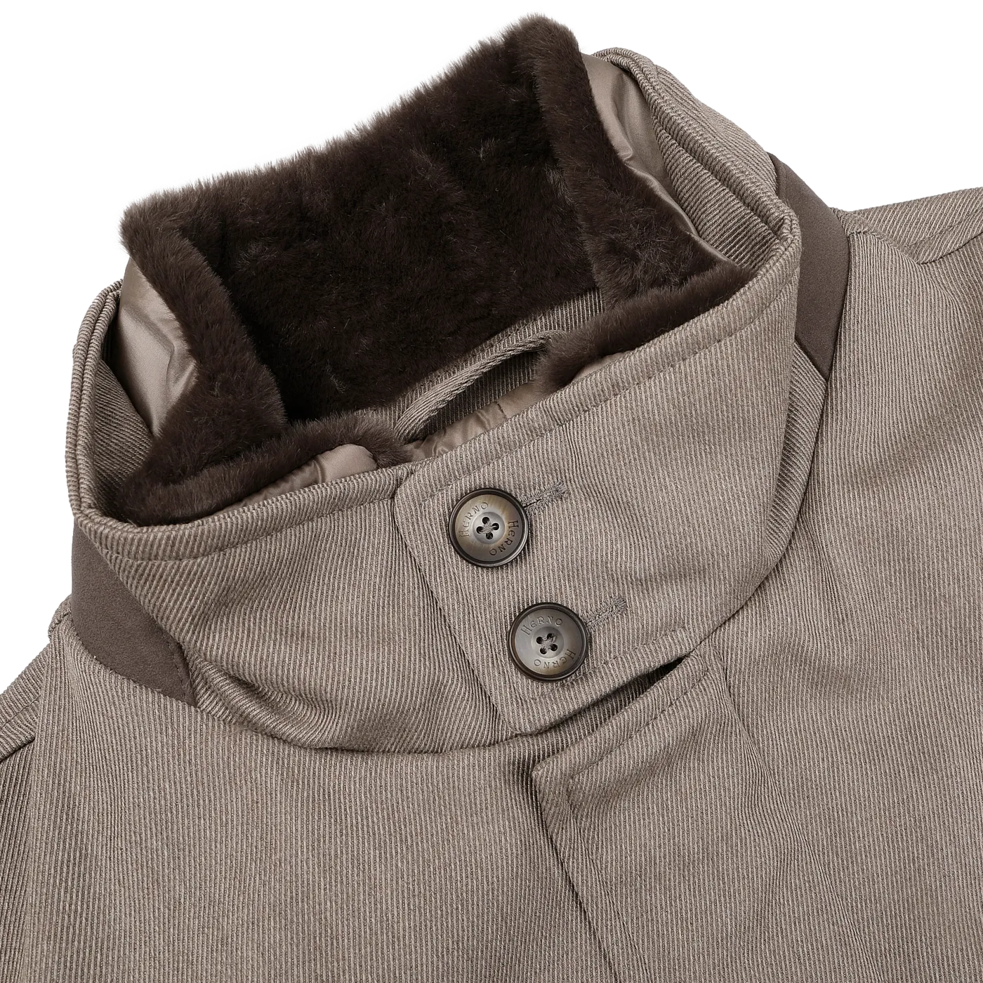 Light Brown Loro Piana Wool Twill Jacket