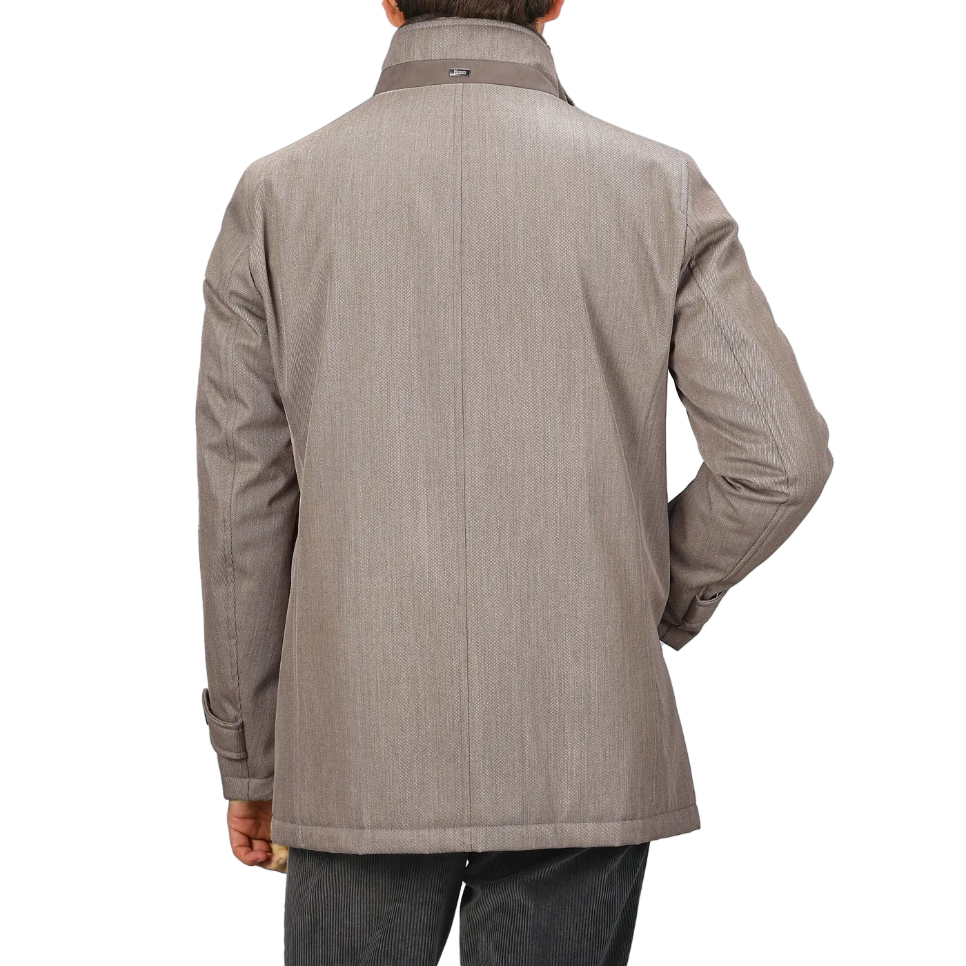 Light Brown Loro Piana Wool Twill Jacket