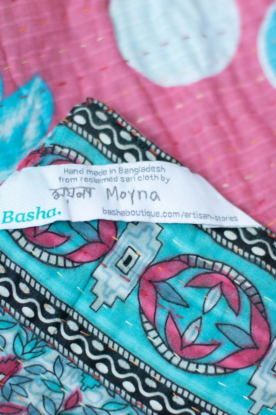 Little No. 4 Kantha Baby Blanket