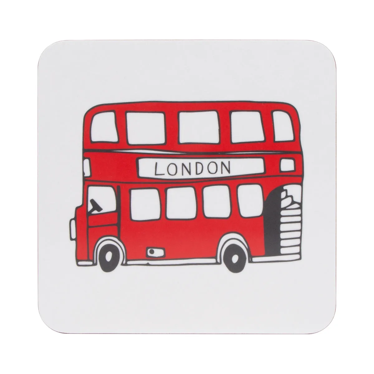 London Bus Pot Stand by Victoria Eggs