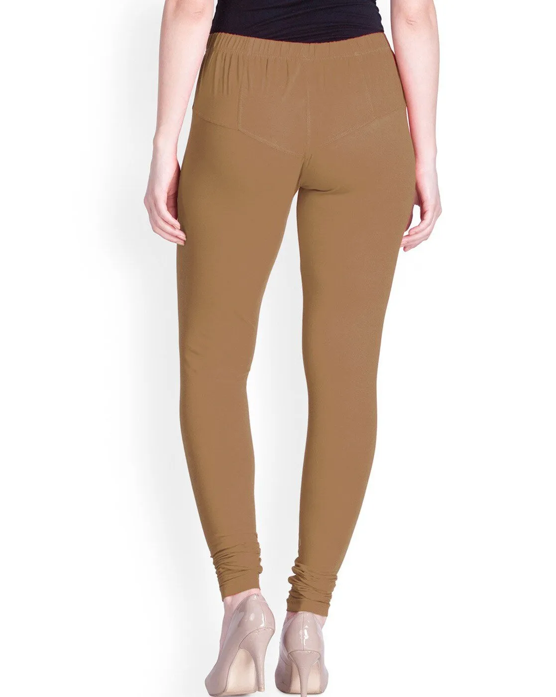 Lux Lyra Beige Churidar Leggings free Size for Ladies