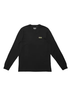 MEN B.Intl L/S Logo Tee_BLACK