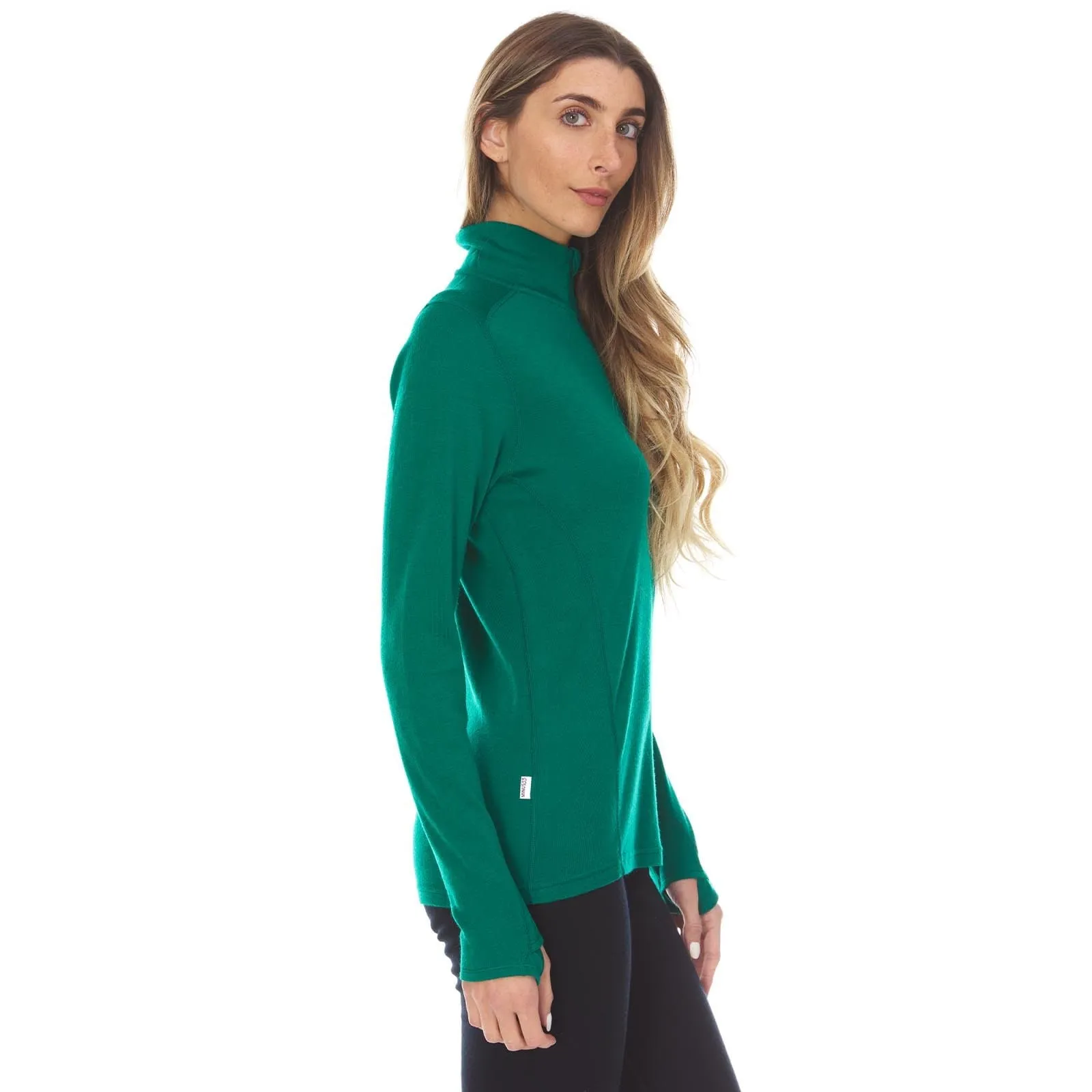 Midweight - Sequoia Women's 1/4 Zip 100% Merino Wool