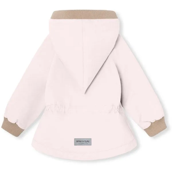 MINI A TURE WAI Spring Jacket w/Fleece Lining Mauve Chalk