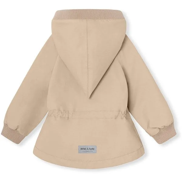 MINI A TURE WAI Spring Jacket w/Fleece Lining Sesame