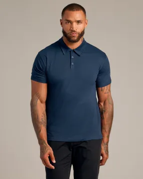 Navy Short Sleeve Polo