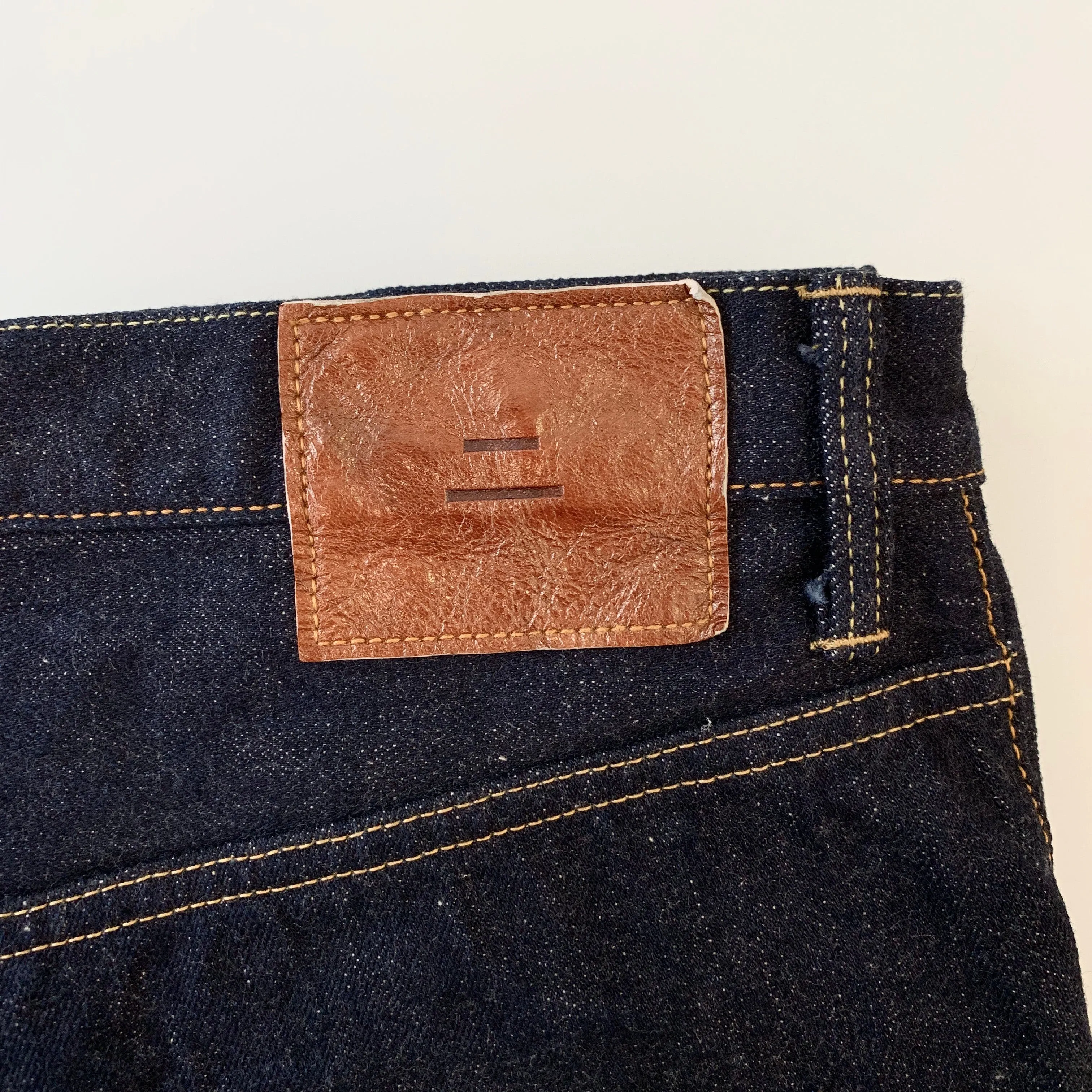 NHT "Natural Indigo" High Tapered 16.5oz Selvedge Jeans