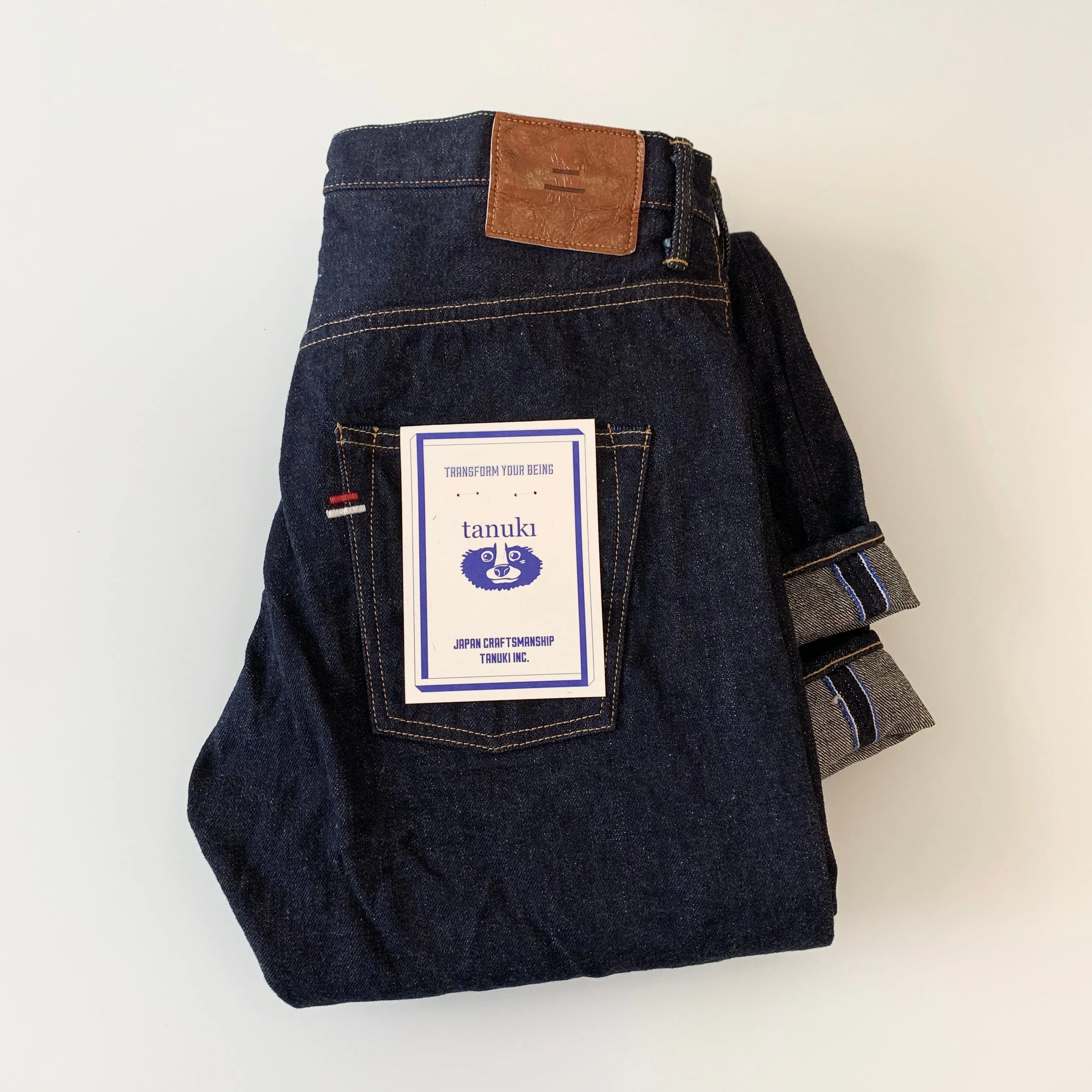 NHT "Natural Indigo" High Tapered 16.5oz Selvedge Jeans