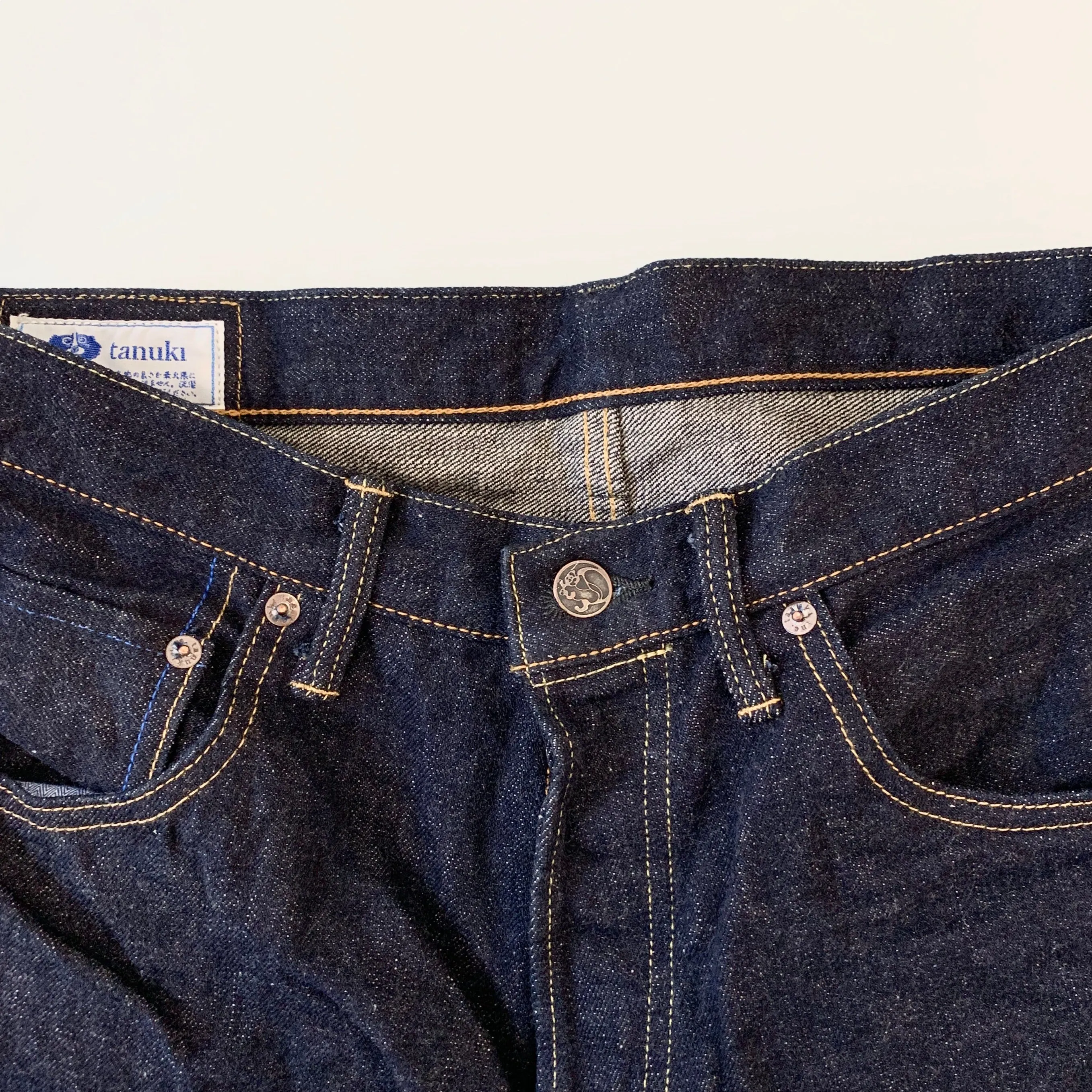 NHT "Natural Indigo" High Tapered 16.5oz Selvedge Jeans