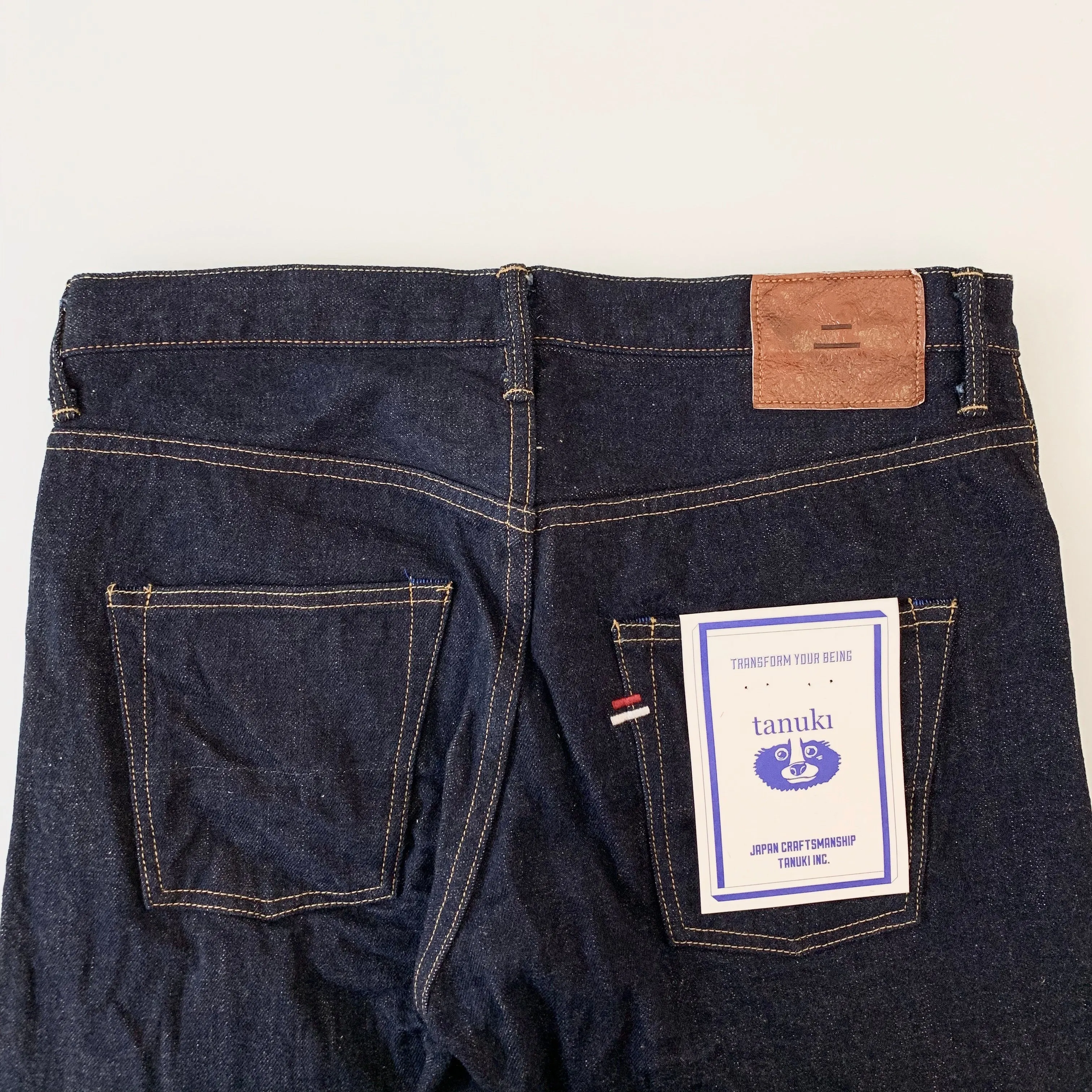 NHT "Natural Indigo" High Tapered 16.5oz Selvedge Jeans