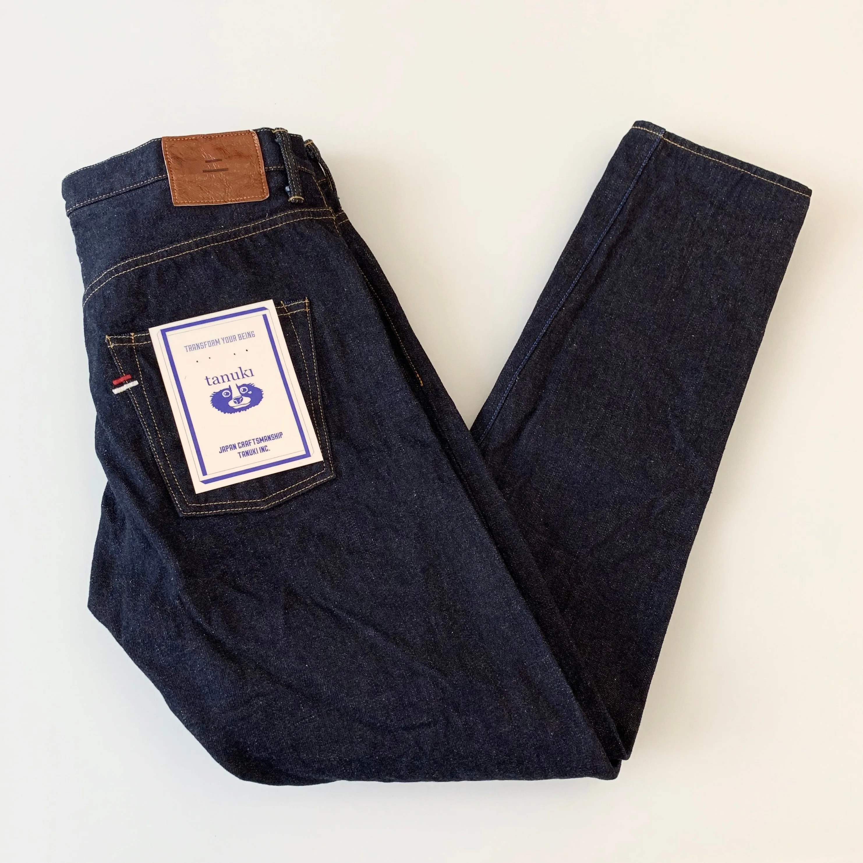 NHT "Natural Indigo" High Tapered 16.5oz Selvedge Jeans