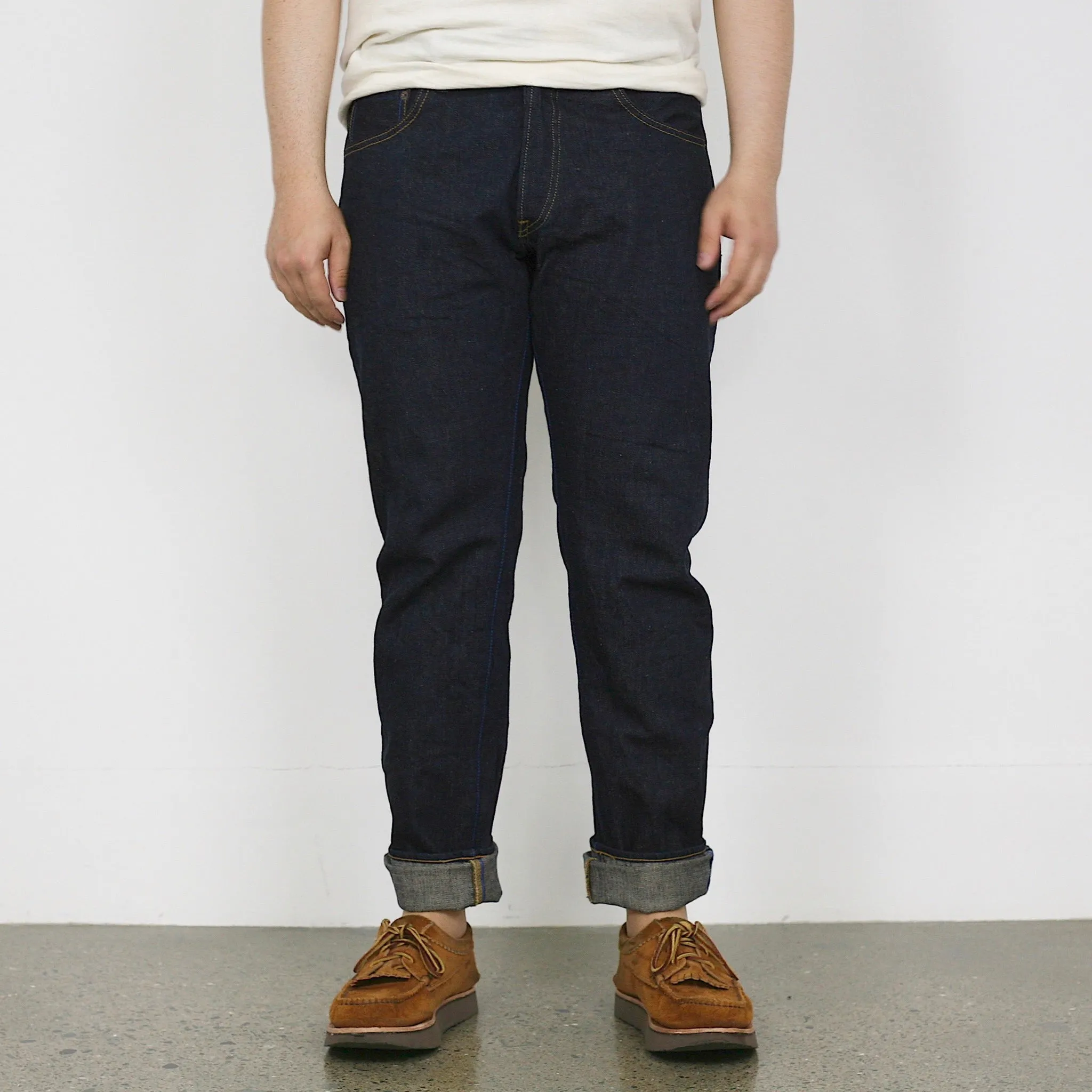 NHT "Natural Indigo" High Tapered 16.5oz Selvedge Jeans