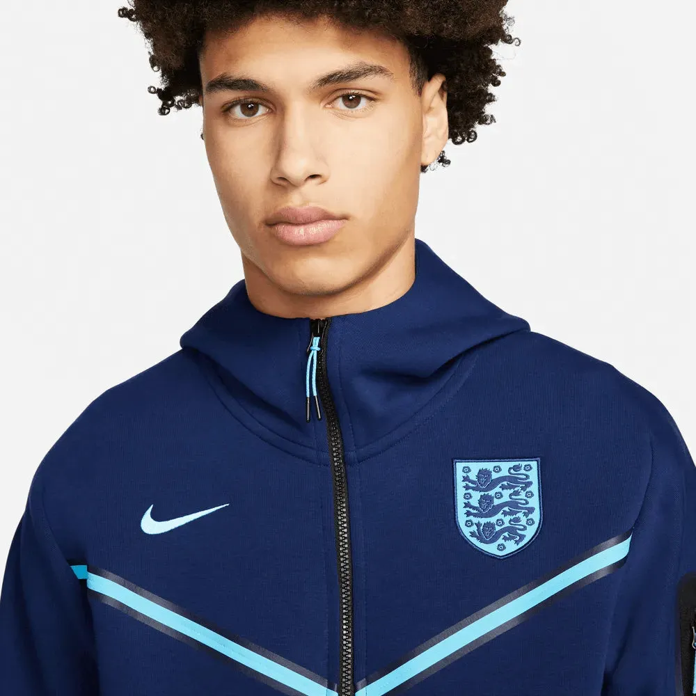 Nike 2022-23 England Tech Fleece Hoodie