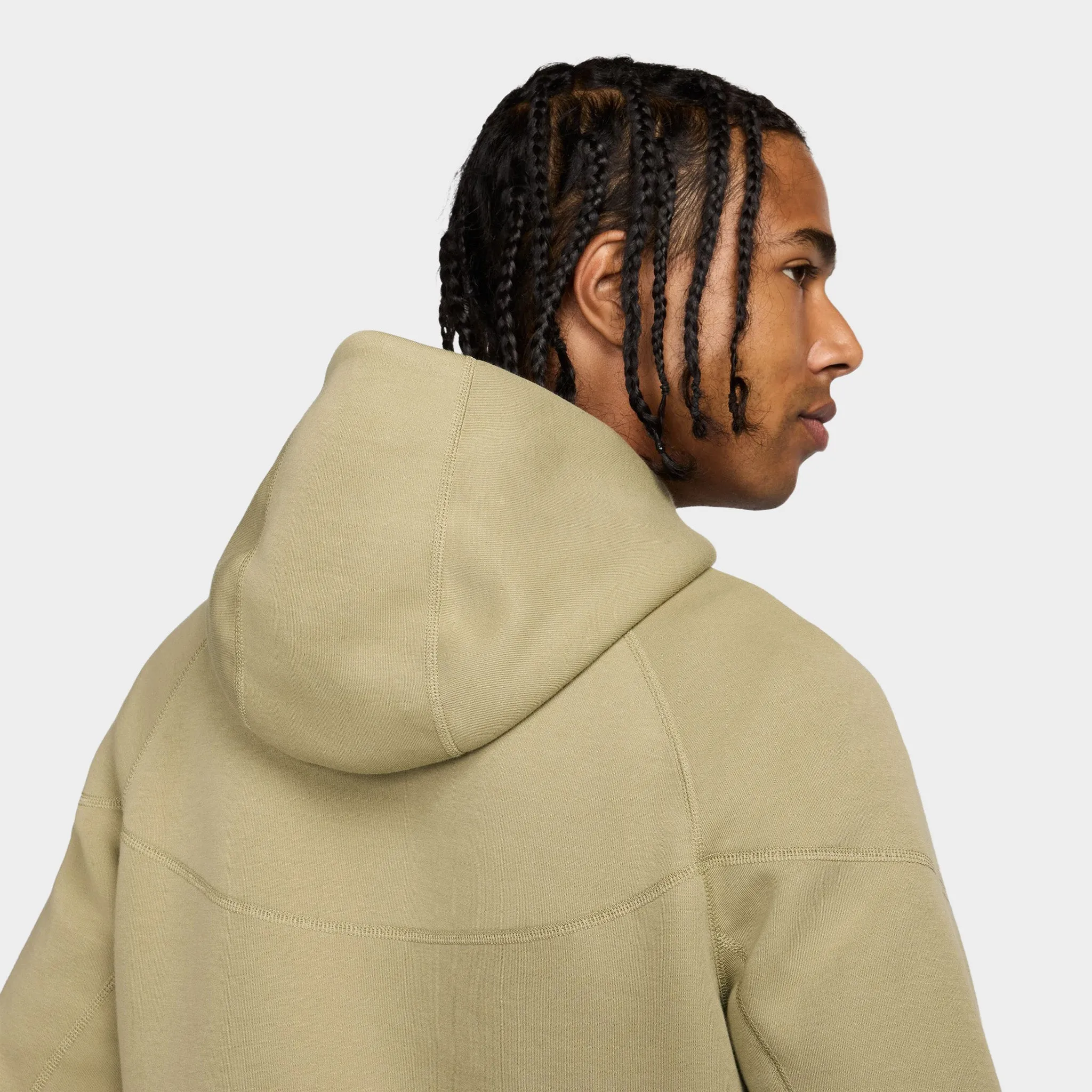 Nike Sportswear Tech Fleece Full-Zip Windrunner Hoodie / Neutral Olive