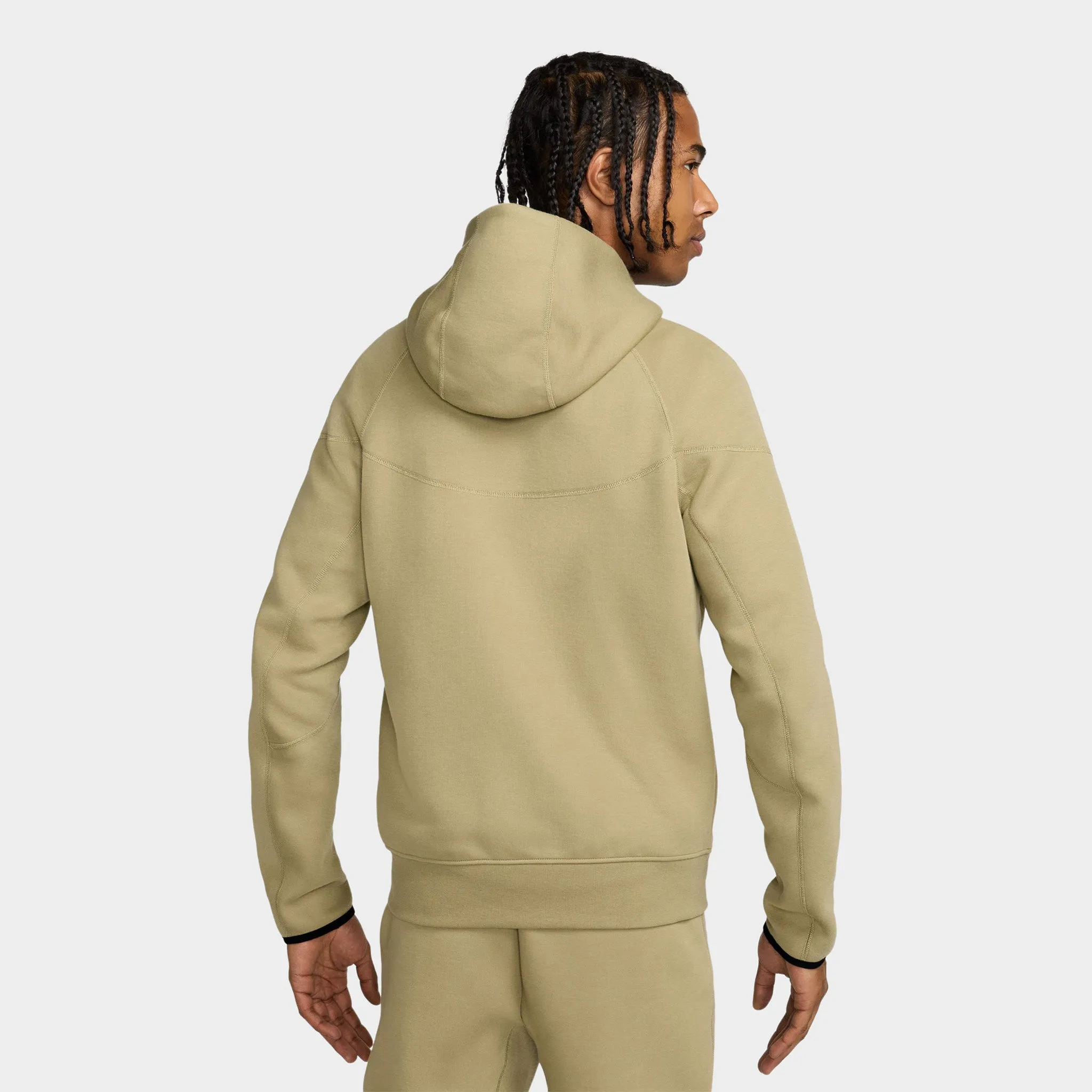 Nike Sportswear Tech Fleece Full-Zip Windrunner Hoodie / Neutral Olive