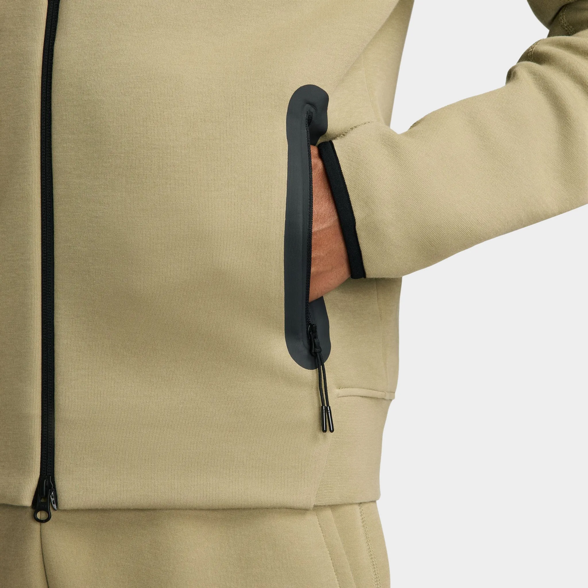 Nike Sportswear Tech Fleece Full-Zip Windrunner Hoodie / Neutral Olive