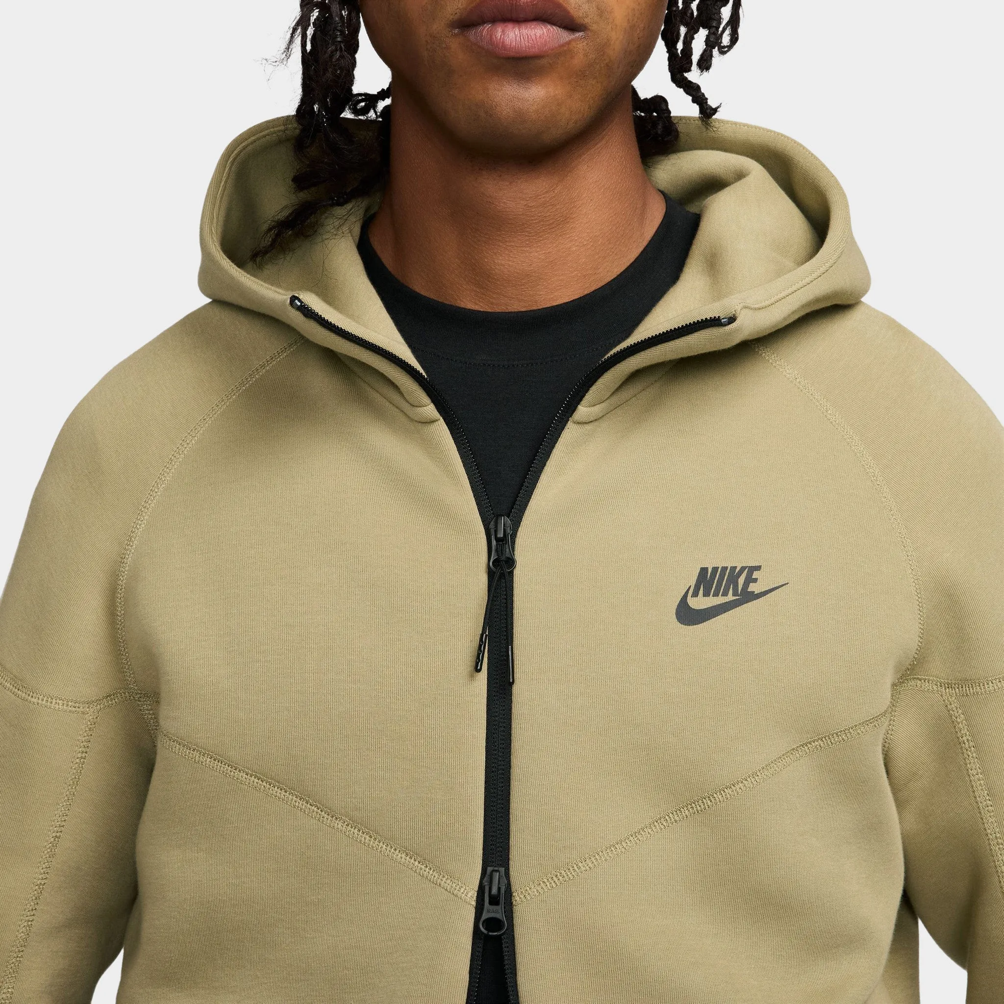 Nike Sportswear Tech Fleece Full-Zip Windrunner Hoodie / Neutral Olive