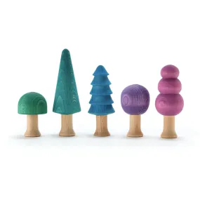 Ocamora - "Bosque Frio" Trees (Cold) 5 Pcs