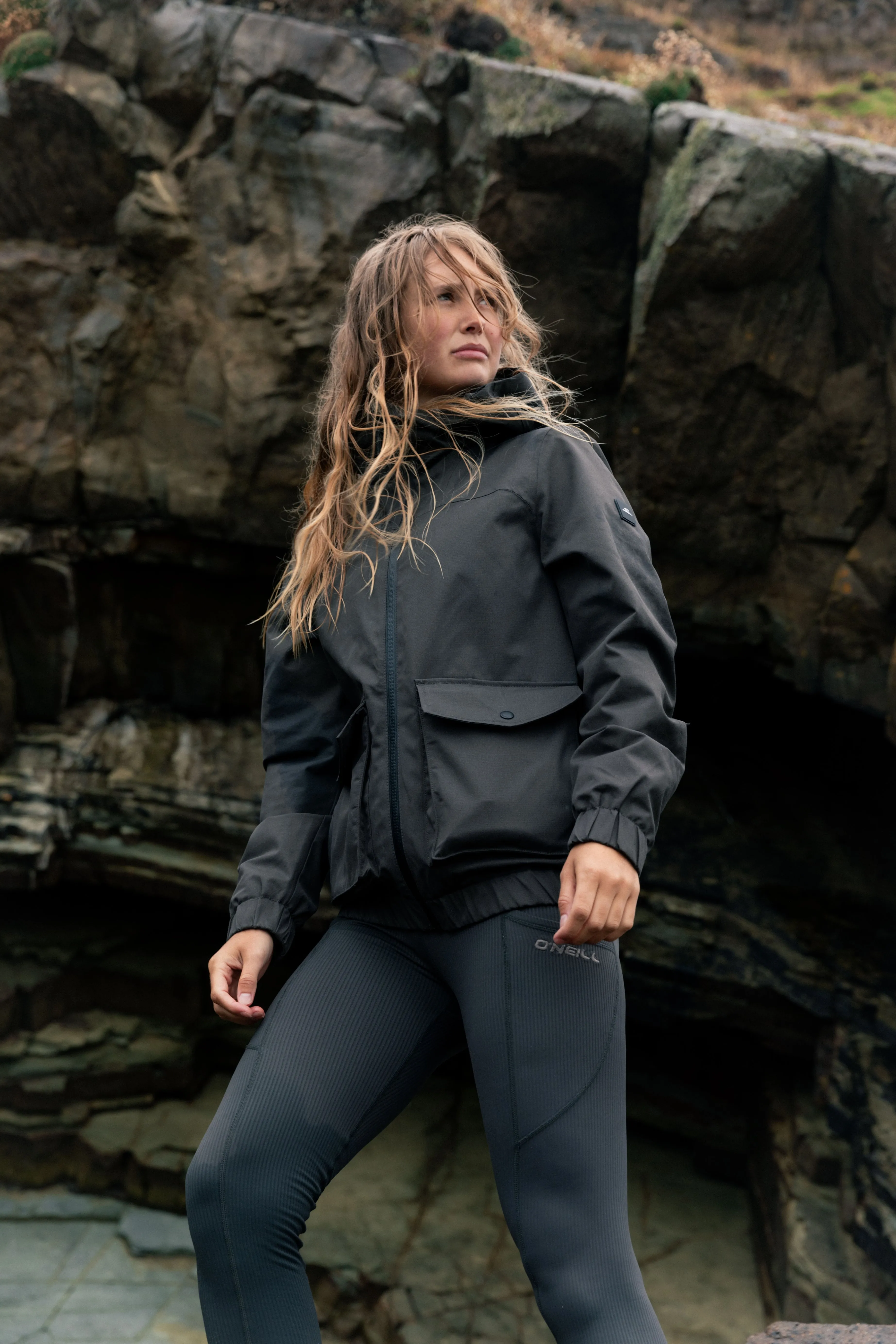 O'Neill TRVLR Series Ecto Shell Jacket | Raven