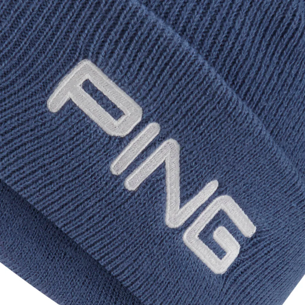 Ping Cresting Knit Hat - Blue Indigo