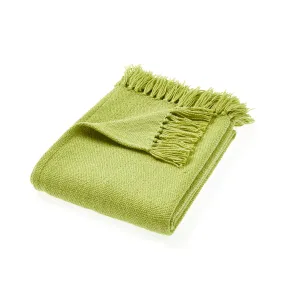 Plain Throw Green