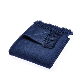 Plain Throw Navy