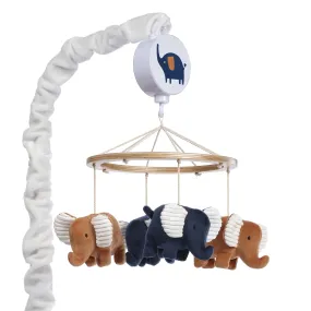 Playful Elephant Musical Baby Crib Mobile