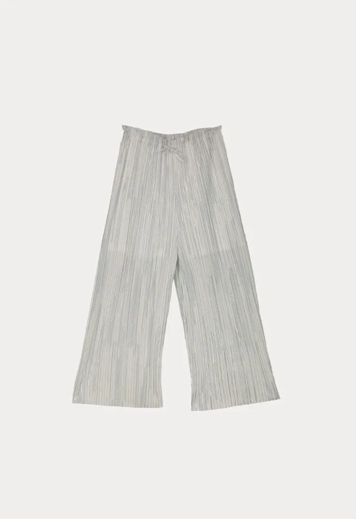 Pleated Jersey Culottes