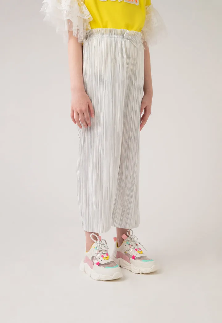 Pleated Jersey Culottes