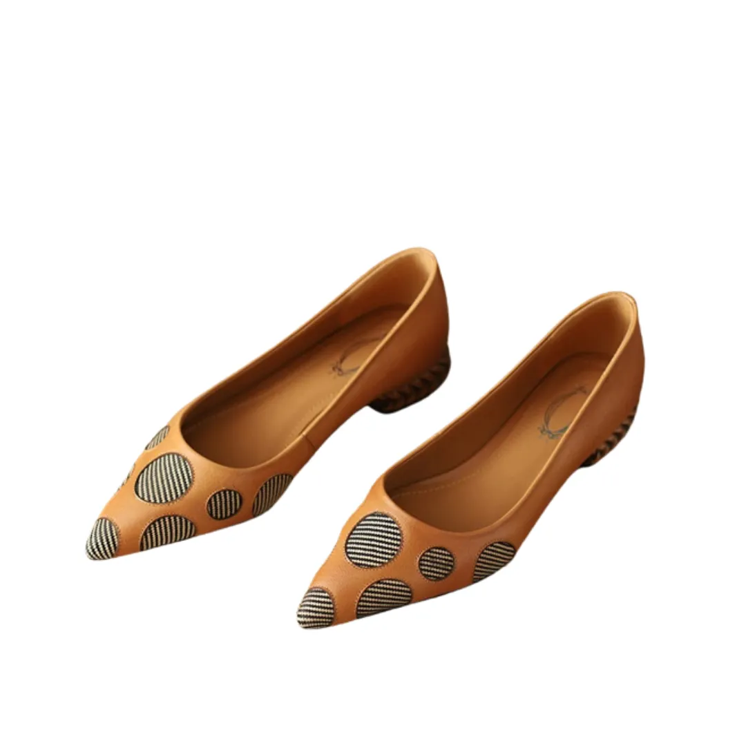 Pre Order:  Classic Pointed Toe Leather Shoes