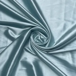 Premium See Green Solid Celina Satin With Lycra Fabric