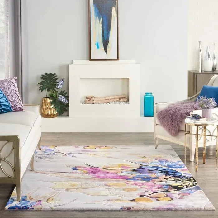 Prismatic PRS20 Grey Lilac Multi Rug