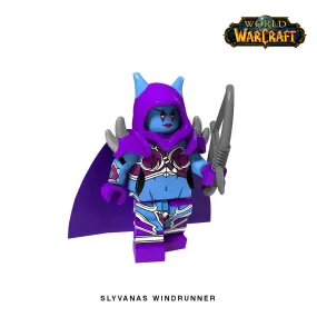 Slyvanas Windrunner Custom Minifigure Keychain