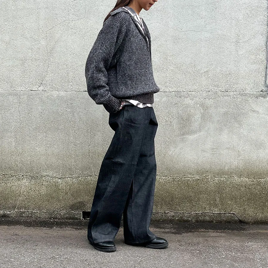 【SUGARHILL/シュガーヒル】<br>MODERN DENIM TROUSERS WIDE CUT <br>MODERN002