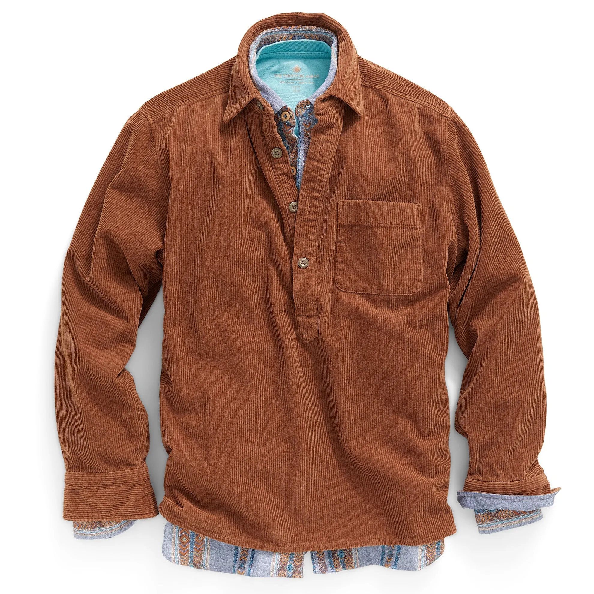 Tall Big Sky Corduroy Popover