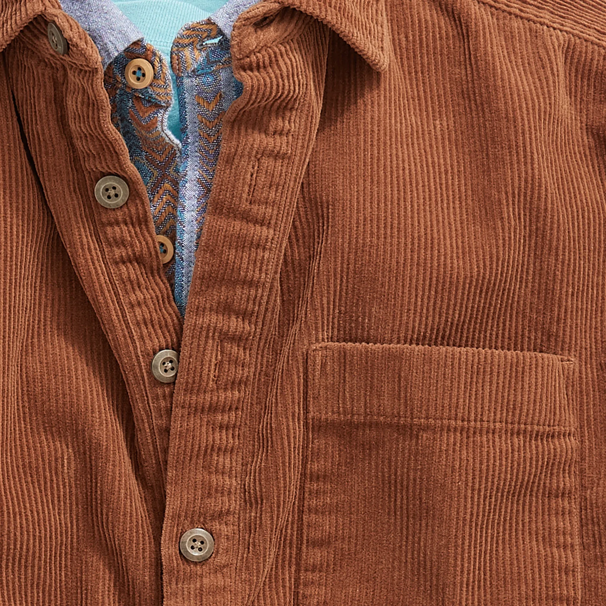 Tall Big Sky Corduroy Popover