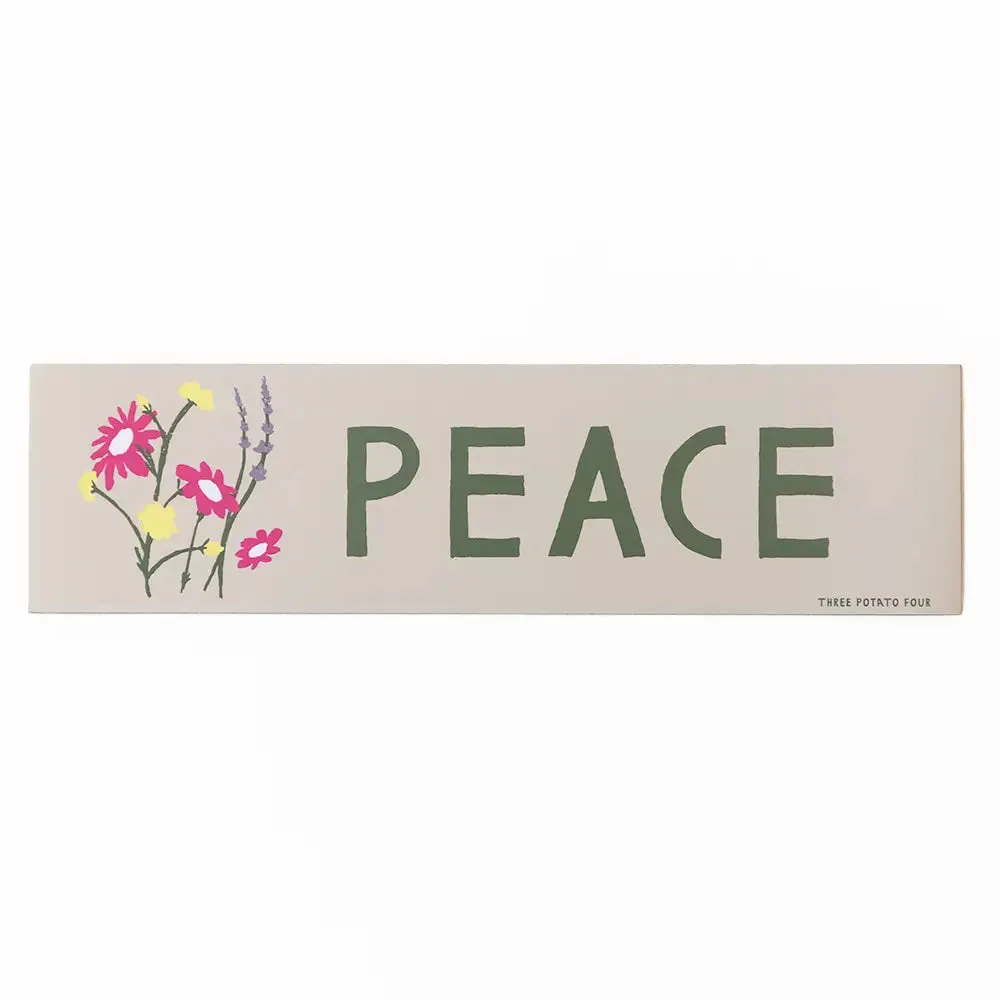 Three Potato Four 3P4 Car Camper Van Magnets - Peace