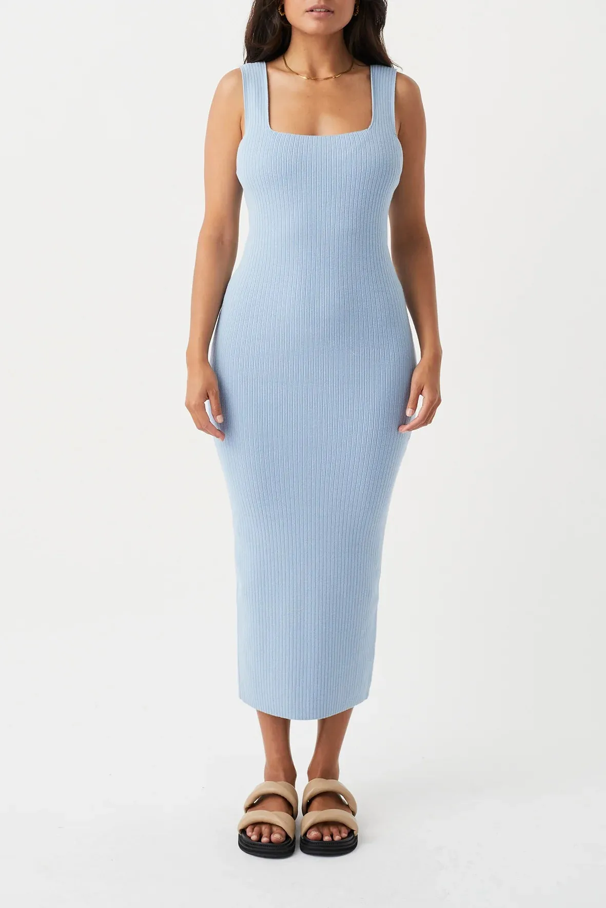 Tully Dress- Sky