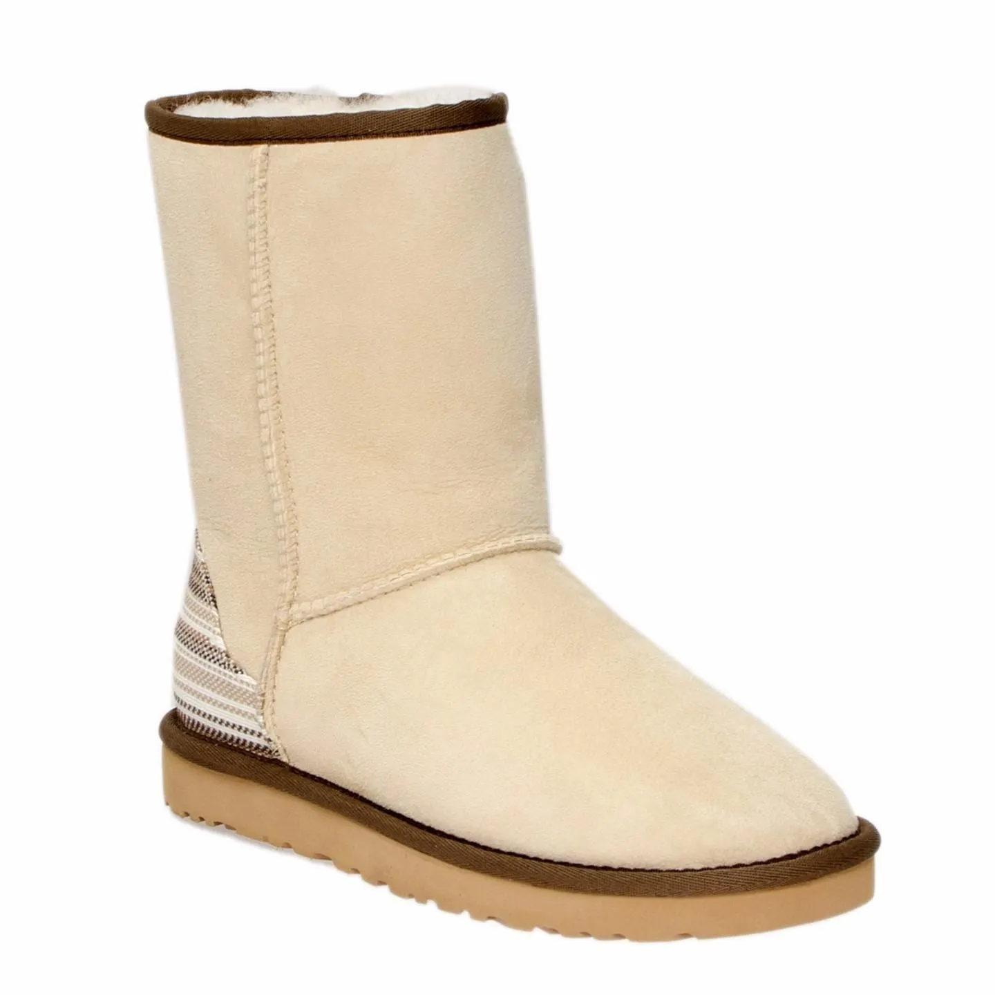 UGG Classic Short Serape Cream Boots